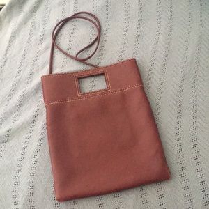 Marc Jacobs Leather Cross Body Tote Bag